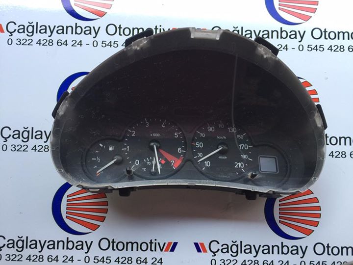 Peugeot 206 1.6 benzinli otomatik kilometre saati 